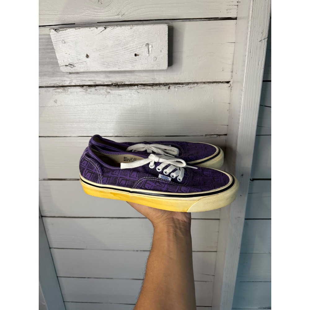 Vans Authentic 44 DX Anaheim Factory Ultracush 'Bright Purple Mens 9 Womens 10.5